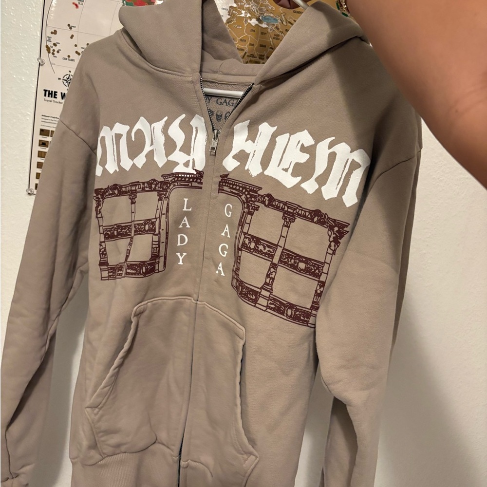 Lady Gaga Opera Haus Zipped Hoodie Mayhem Ball Medium NEW / NEVER USED